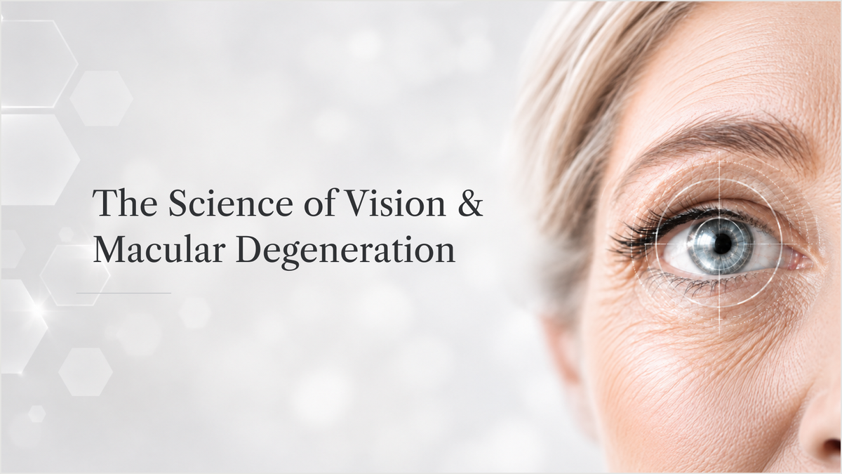 The Science of Vision and Macular Degeneration